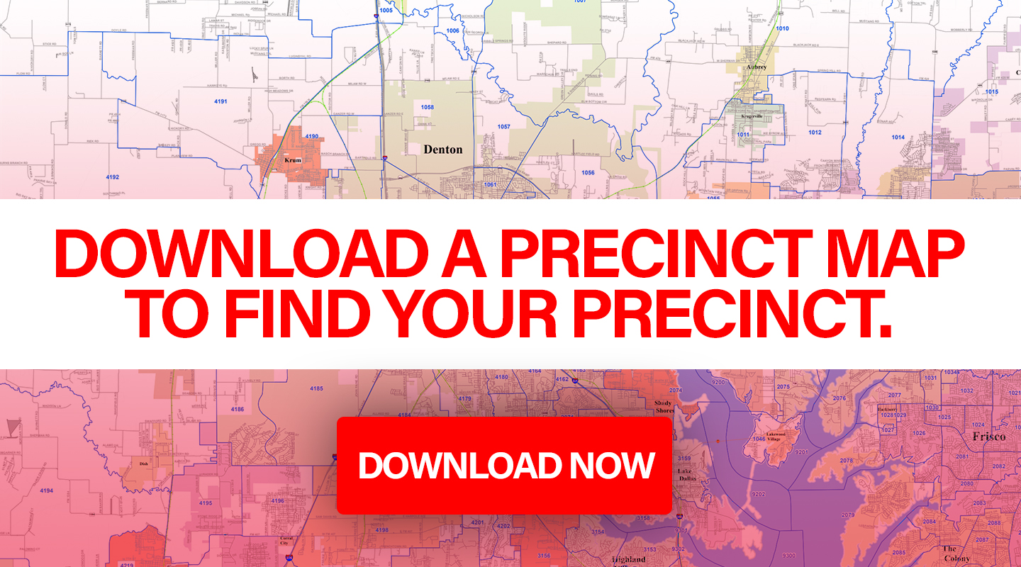 Denton County Voter Precinct Map